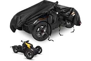 ATV-skydd, vattentät, förbättrad heltäckning, gäller Can-Am Ryker 600/900/Sport/Rally Edition robust 300D Spyder fullt skydd
