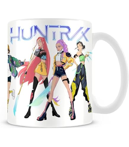 Kpop Demon Hunters - Mug céramique rose 325ml - Chibi Huntrix, Trade Invaders grossiste Mugs et Kpop Demon Hunters - Mug céramique rose 325ml - Chibi Huntrix, Trade Invaders grossiste Mugs et