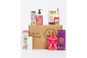 ‎VEGANBOX GET INSPIRED VEGAN BOX® Love Box | Hochwertige Geschenkbox für deine Liebsten | Vegan & Tierversuchsfrei | Geschenk für Frauen | Naturkosmetik und Food Highlights