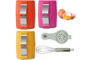 YKHSUAOU Sbuccia uova sode, Apri uova egg shell opener, Sguscia uova sode Apriuova, Apriscatole per gusci d'uovo, Rompi uova Sbuccia uovo sodo, Rompi uova guscio, Strumento Apri Uova Apri Uovos