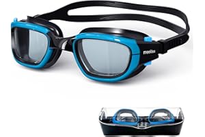 MEEKBOS Lunettes de Natation, Lunette Piscine Adulte Anti-buée pour Adultes Hommes Femmes