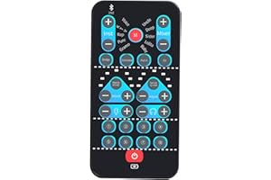 Honiwu Voice Changer, Mini Voice Changer Device, Portable Sound Card Multifunction Recording Equipment Set, 8 Sound Effects, Plug and Play, for Computers Phones Tablets