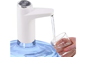 Water Dispenser, Portable Water Bottle Pump for Universal 3, 4 and 5 Gallon with USB Electric Charging and Automatic Off Switch - Assorted Color