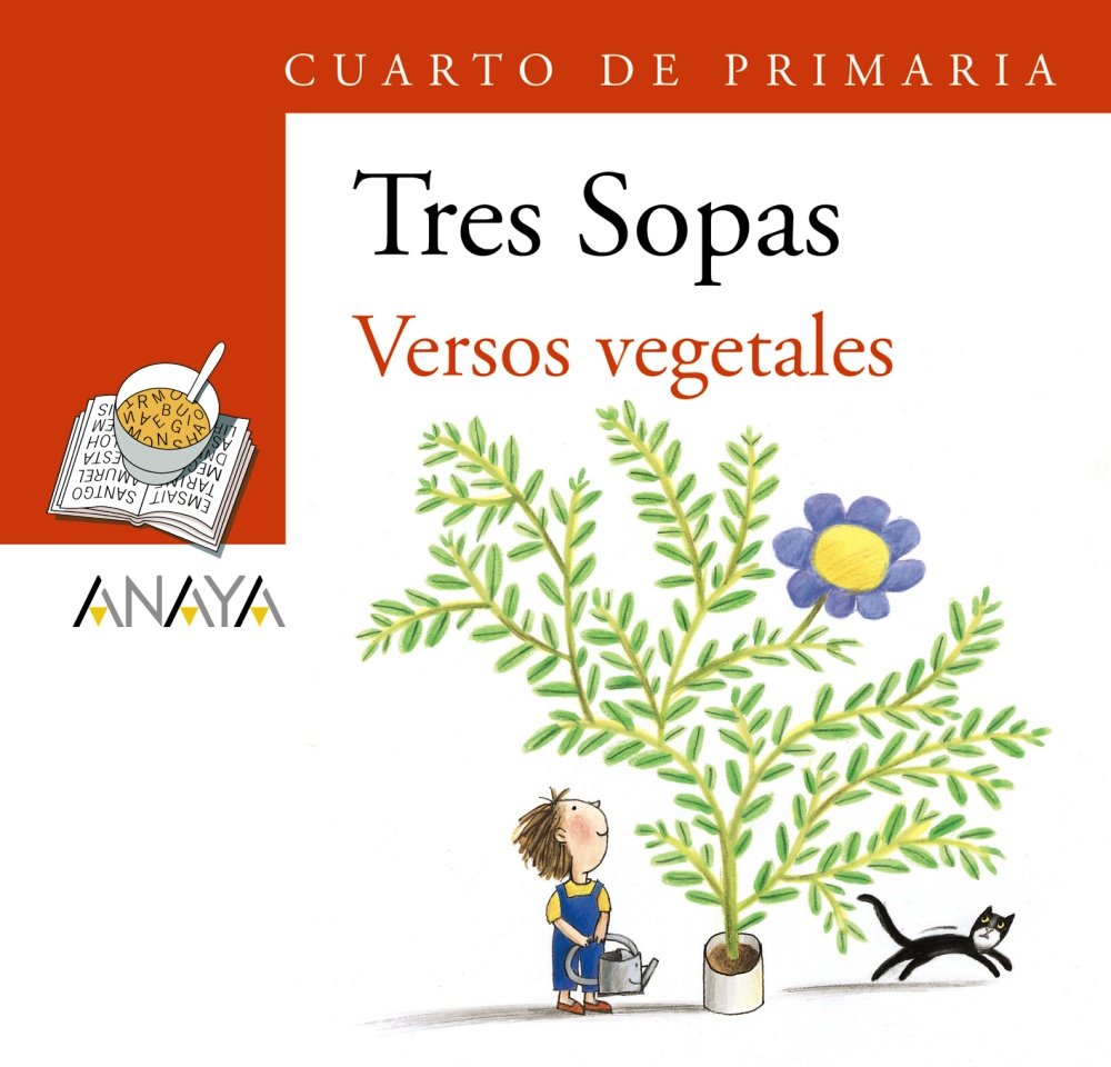 Blíster " Versos vegetales " 4º de Primaria - Plan Lector Tres Sopas )
