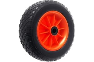PRODUCTPRO Product Pro 10" Red Puncture Proof Wheel 3.50/2.00-6 for 20mm Axle Shaft