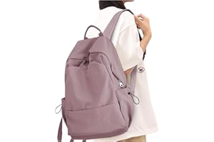 WEPLAN School Backpack Womens College Rucksack Lightweight School Bag Laptop Backpack Women 14 inch High School Backpack for Teen Girls Casual Daypack College Backpack for School Travel Backpack Bookbag