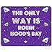 Produktbild The only Way Is Robin Hood 's Bay - PREMIUM Mauspad (5 Dick)