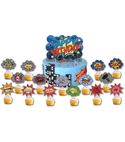 Decorazione per torta per il compleanno con motivo: gamer, foto commestibile per torte, decorazione torta 20 cm ESSPAPIER Gamer n. 2