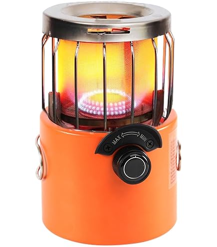 Riscaldatore Portatile Da Campeggio Namvo In Acciaio Inox, Resistente Alle Alte Temperature, Per Tenda, Escursioni E Picnic, Dimensioni 10,2 X 11 Cm