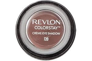 Revlon Colorstay Creme Eye Shadow, Longwear Blendable Matte or Shimmer Eye Makeup with Applicator Brush in Brown, Chocolate (720) 5.2 g (Pack of 1)