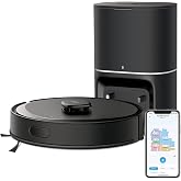 Tapo Otomatik emiş istasyonlu robot s&uuml;p&uuml;rge, RV30 Max Plus, 5300 Pa Hypersuction, &ccedil;ift navigasyon LiDAR + IMU, ses kontrol&uuml;, 