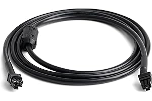 CCTREE 6 PIN AMS Extension Cable 1.5M(59inches) with Magnetic Ring Filter,24AWG Copper Core Extension Wire/Cord,Bus Cable,AMS HUB Connection for Bamboo Lab X1,X1C,X1 Carbon,P1,P1P,P1S 3D Printer