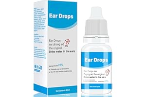 MZJKPA Ear Drops for Swimmers,Ear Drops for Ear Inf/ection & Tinnitus Treatment,Ea/r Oil for Earache Relief,Ea/r Wax Removal,Useful E/ar Drops for Itchy E/ars,Ideal for Swimming,Diving & Water Sports