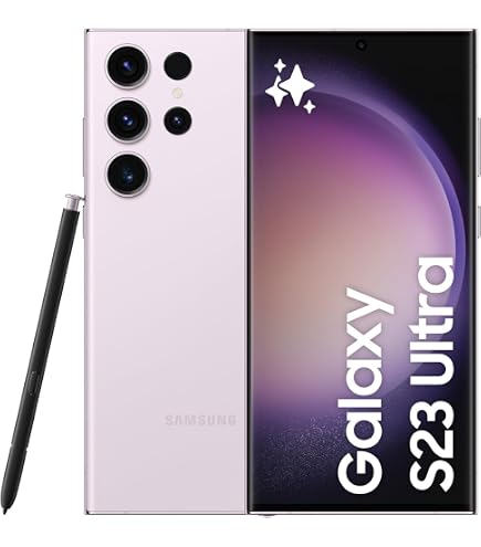 Galaxy s23 ultra 12GB/512GB 韓国版 ラベンダー Samsung Galaxy S23 Ultra 512GB 5G Mobile Phone - Lavender, SM
