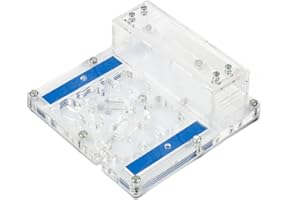 AntHouse | Fourmilière Acrylique - Kit Educatif Mousse 15x15x1,3 cm |Transparent | Fourmis gratuites