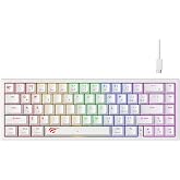 Havit Gamenote KB874L Mekanik Red Switch Gaming%60 Klavye - Beyaz