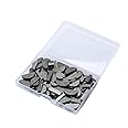 Nisorpa Woodruff Key Set Metal 80pcs Metric Woodruff Key Assortment Half Moon Gear Shaft Drive Flywheel Key Pulley Crank Fasteners