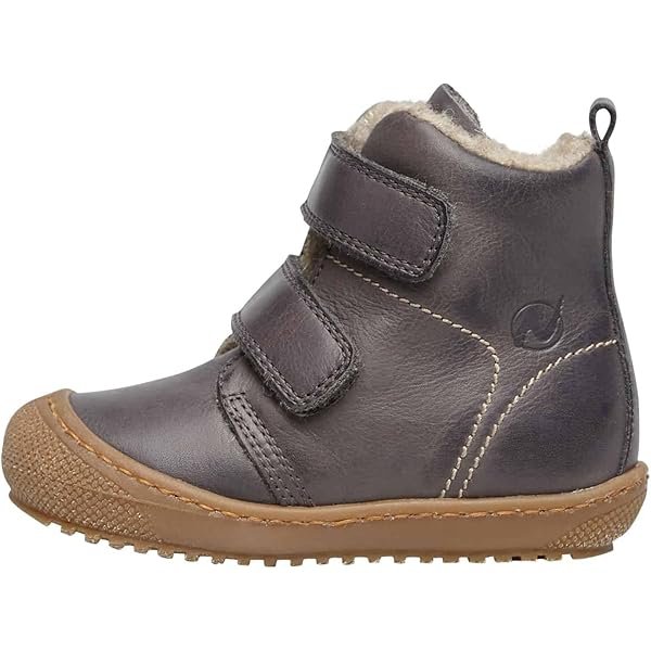 RICOSTA Kinderen Laarzen COLIN,Schoenbreedte: Groot (WMS),terracare,Barfuß- Schuh,waterdicht,winterlaarzen,laarzen,lamswol,Groen (eukalyptus / 520),23 EU