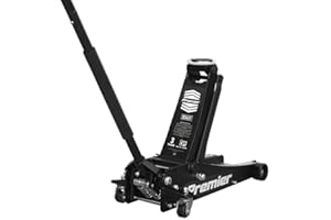 Sealey 3 Tonne Low Profile Trolley Jack, Car Jack, with Rocket Lift - Black- 3040AB