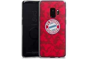 DeinDesign Coque Slim Compatible avec Samsung Galaxy S9 Coque Ultra Fine Coque en Silicone Ultra Fine FC Bayern Munich Camouflage FCB