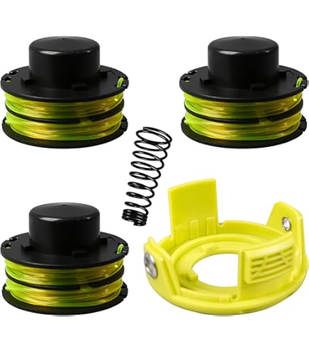 6 Bobine Filo Tagliabordi 1.65mm Per Ryobi One+ 18V/24V/40V - Ricambio AC14RL3A - Foto 5