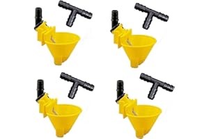 Motisi Zootecnici Pezzi 4 Abbeveratoio Automatico per polli, Galline, Pulcini, quaglie, colombi, e avicoli in Genere,