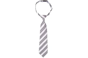 Retreez Jungen Gewebte vorgebundene Krawatte Preppy Gestreifte