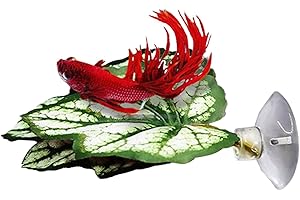 CYHAMSE Betta Bed Bed | Accessoires pour Aquariums | Hamac Betta Bed pour Poissons Betta, Repos réaliste, simulant Le Merveilleux Habitat, Repos Pratique, sans BPA,