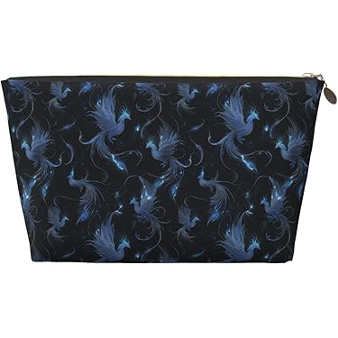 Trousse à cosmétiques fleurs noir - France