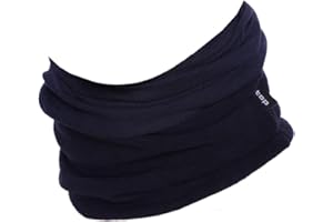 Hilltop Bufanda con Forro Polar Multiusos, Braga de Cuello para Motorista, Bufanda de Tubo, Máscara de Esquí, Bandana, Diseño Actual y en Colores de Moda, Ideal para Hombre y Mujer