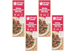 GRONETS Meal Kit with Simply Cook Vietnamese Pork Stir Fry Kit 85G - 4 Pack