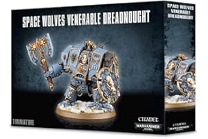 Warhammer 99120101218 Kunststoff-Set Space Wolves Ehrwürdiger Dreadnought, Mehrfarbig, Einheitsgröße