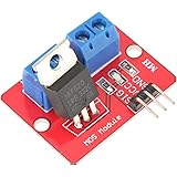 IRF520 MOSFET Driver Modules 3.3V/5V PWM Output Driving Boards Output 0-24V SCM for ARM Raspberry Pi 5 Pcs