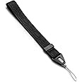 Ringke Hand Strap, Wrist Lanyard String Pattern Strap Designed for Universal iPhone/Galaxy/Android Cell Phone Case, Digital Camera, DSLR, Tablet, Keys, ID - Lettering Black 2