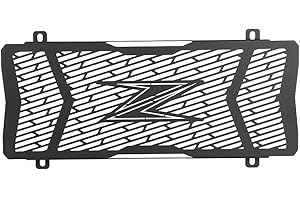 OUKENS Radiator Guard, Stainless Steel Motorcycle Radiator Grille Shroud Cover Protector Fit for Z650 Z 650 Z-650 2017-2020