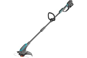 Gardena Akku-Trimmer PowerTrim 30/18V Set, Power for All-kompatibel, PowerBoost-Modus, 2-mm Trimmfaden, ergonomisches Design (14703-20)