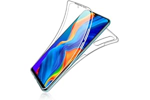 COPHONE Funda Huawei P30 Lite , Transparente Silicona 360°Full Body Fundas para Huawei P30 Lite Carcasa Silicona Funda Case