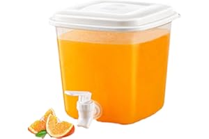 AMESOR 3.5 L Dispenser Di Bevande Con Rubinetto, Distributore Di Acqua Da Frigo, Erogatore Di Bevande, Contenitore Per Succo Di Limone Di Frutta, Per Bevande Birra Ghiacciata Matrimoni Da Cucina Bar