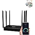 GIONAR Ultra Link Free Wifi Router Unlimited Satellite Internet, High ...