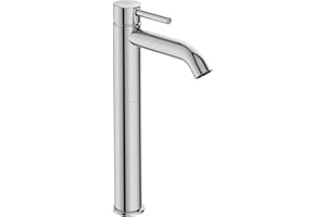Ideal Standard - Ceraline, Miscelatore monocomando per lavabo da appoggio su piano, Cromato
