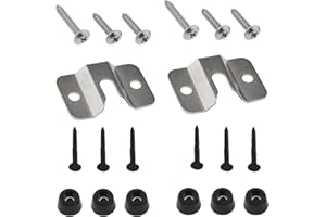 be in your mind 2 Set Kit de Suspension Jeu de Fléchettes en Silicone Acier Inoxydable avec Vis pour Accrocher des Kits d'accessoires Crochets à Vis Remplacement