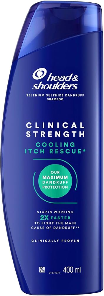 Head&Shoulders Clinical Strength Cooling Itch Rescue Kaşıntı Karşıtı Şampuan 400 ml