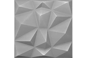 Eurodeco Pannelli da parete 3D decori rivestimento pareti pannelli per soffitti piastre pannelli decorazione da parete decalcomanie da parete MATERIALE IN POLISTIROLO STYROPOR-LIKE 3D 3mm di spessore