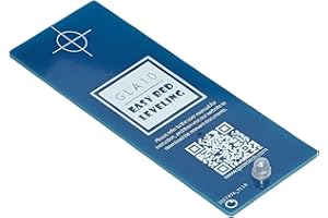 DERUC GLA10 Accesorios para Impresora 3D Herramienta de Nivelación de Cama para Impresoras 3D FDM con Perilla de Nivelación Ajustable