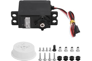 ONGWAN VGEBY Engrenages de Servomoteur,Servos D'anolog de Treuil de Voile D'alliage pour la Machine de Corde de Bateau de RC