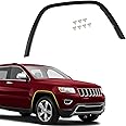 FIONE Fender Flares Replacement Compatible with Jeep Grand Cherokee 2011-2016 Right Passenger Sides Wheel Arch Fender Cover Trim Moulding Molding RH 1MP38RXFAE CH1291106
