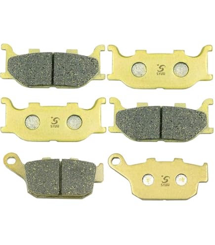 Cyleto Plaquettes De Frein Avant Et Arrière Pour YAMAHA FZ6 NS FZ6-NS Naked 600 2005 2006 FZ6 Fazer 600 2004-2007 XJ6-F Diversion 600 2010- 2013