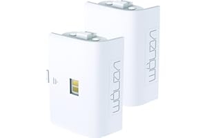 Venom Paquetes de baterías de repuesto para base de carga Xbox, blancos (Xbox Series X y S/Xbox One)