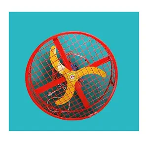 Green Engineering Heavy Duty Iron 0.5 HP Hanging Polutry Farm Fan (Grn9-3_Red)
