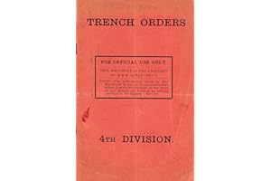 Memorabilia Pack Co. Severnside- Replica Booklet: Trench Orders (WW1 4th Division) Story, Multicolor (308)